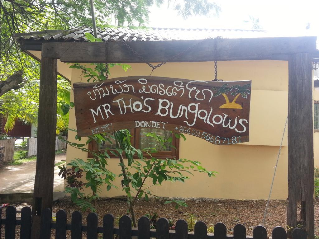 Mr Tho'S Bungalows Ban Dondét Oda fotoğraf